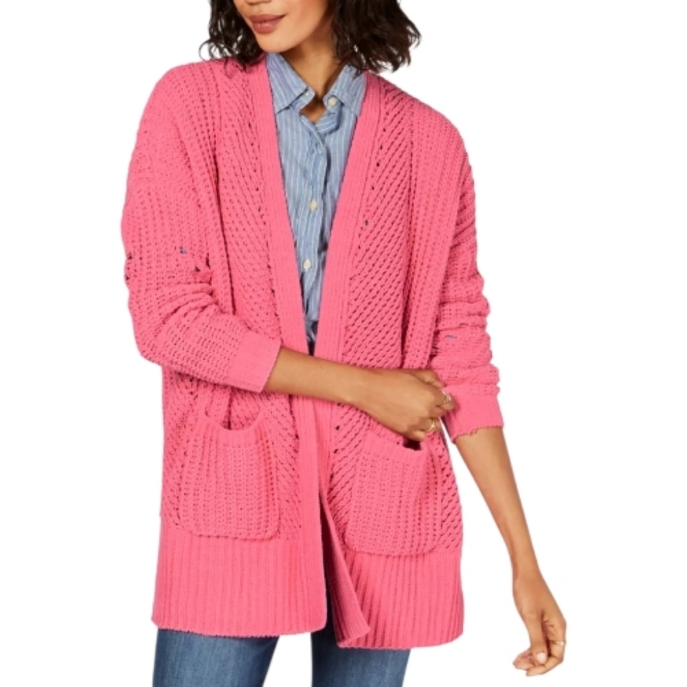 Style & Co Chenille Cardigan Sweater Women's Size XL NWT